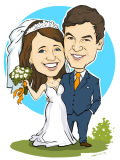 Karikatura ke svatbě